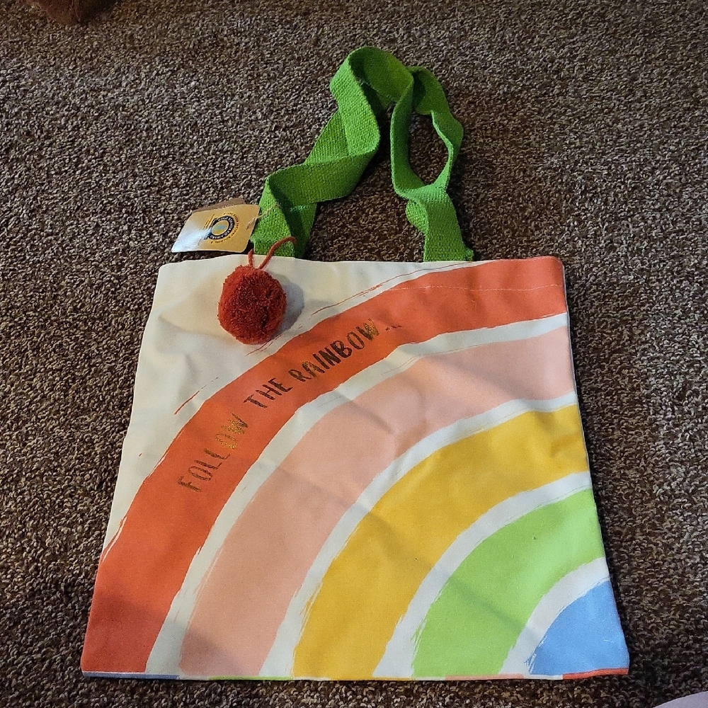 Love Vivid Rainbow Tote Bag